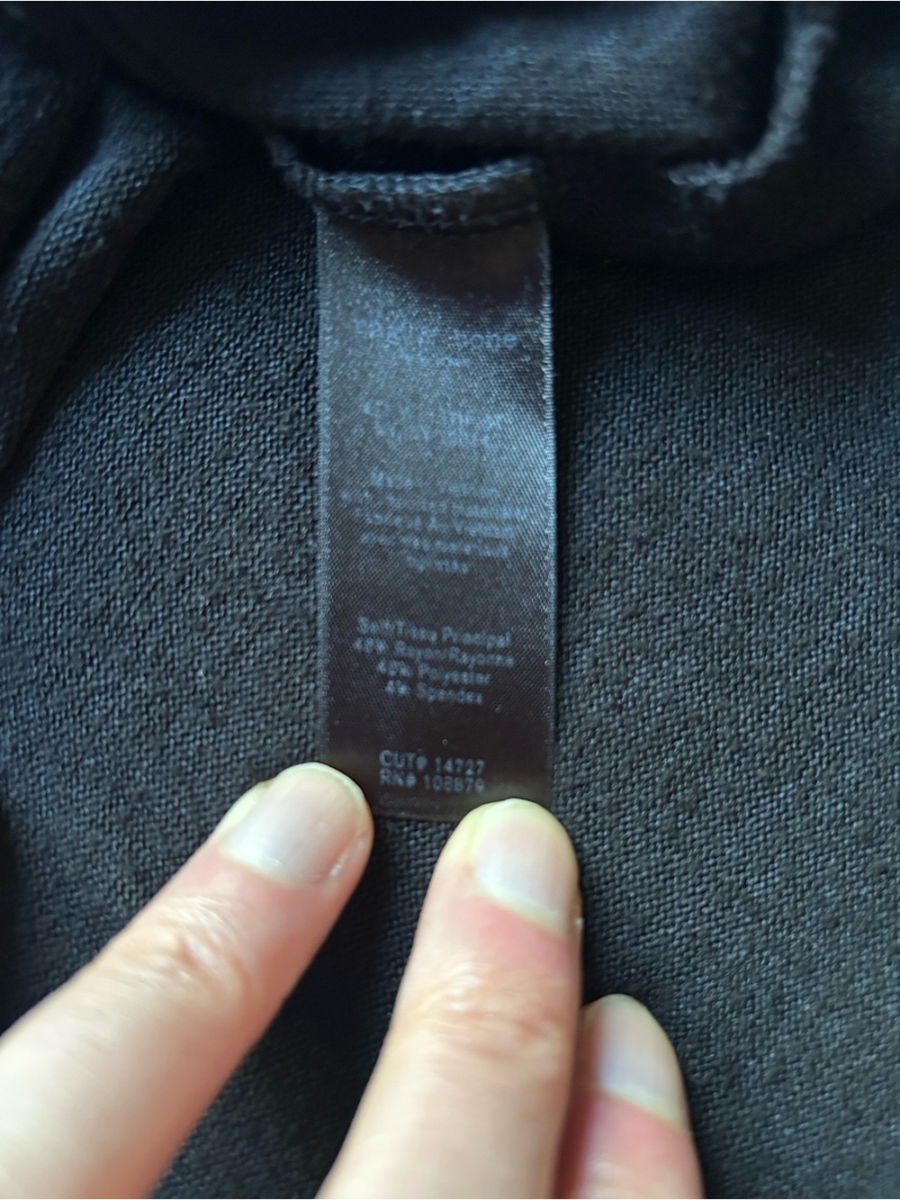 Rag & Bone/JEAN Black Women’s Long Sleeve Sweater Petite Small SP - Picture 6 of 9